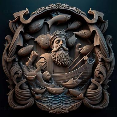 3D модель Гра King of Seas (STL)